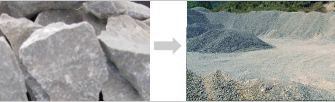石灰石制砂